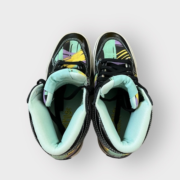 Punkrose G-Funk Splatter Splash High Top Sneakers Size 7 Includes 2 Extra Laces - Picture 4 of 8